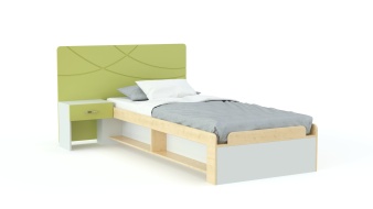 Детская кровать F-L-20 BMS с изголовьем