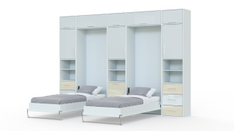 Шкаф-кровать трансформер Вилли BMS