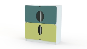 Квадратный Стеллаж Анима 1 BMS