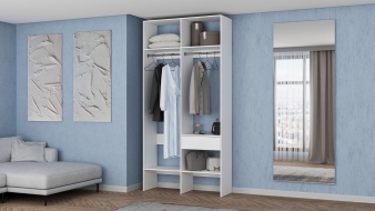 Стеллаж для одежды Мирта 42 BMS - новинка