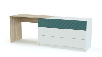 Туалетный столик Перси BMS длинный