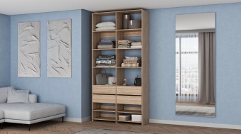 Стеллаж для одежды Мирта 85 BMS