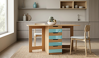 Прямоугольный кухонный стол Персей 3 BMS