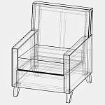 Кресло Гамбург BMS