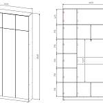 Шкаф распашной Интарс 4А (1600*2600*300)