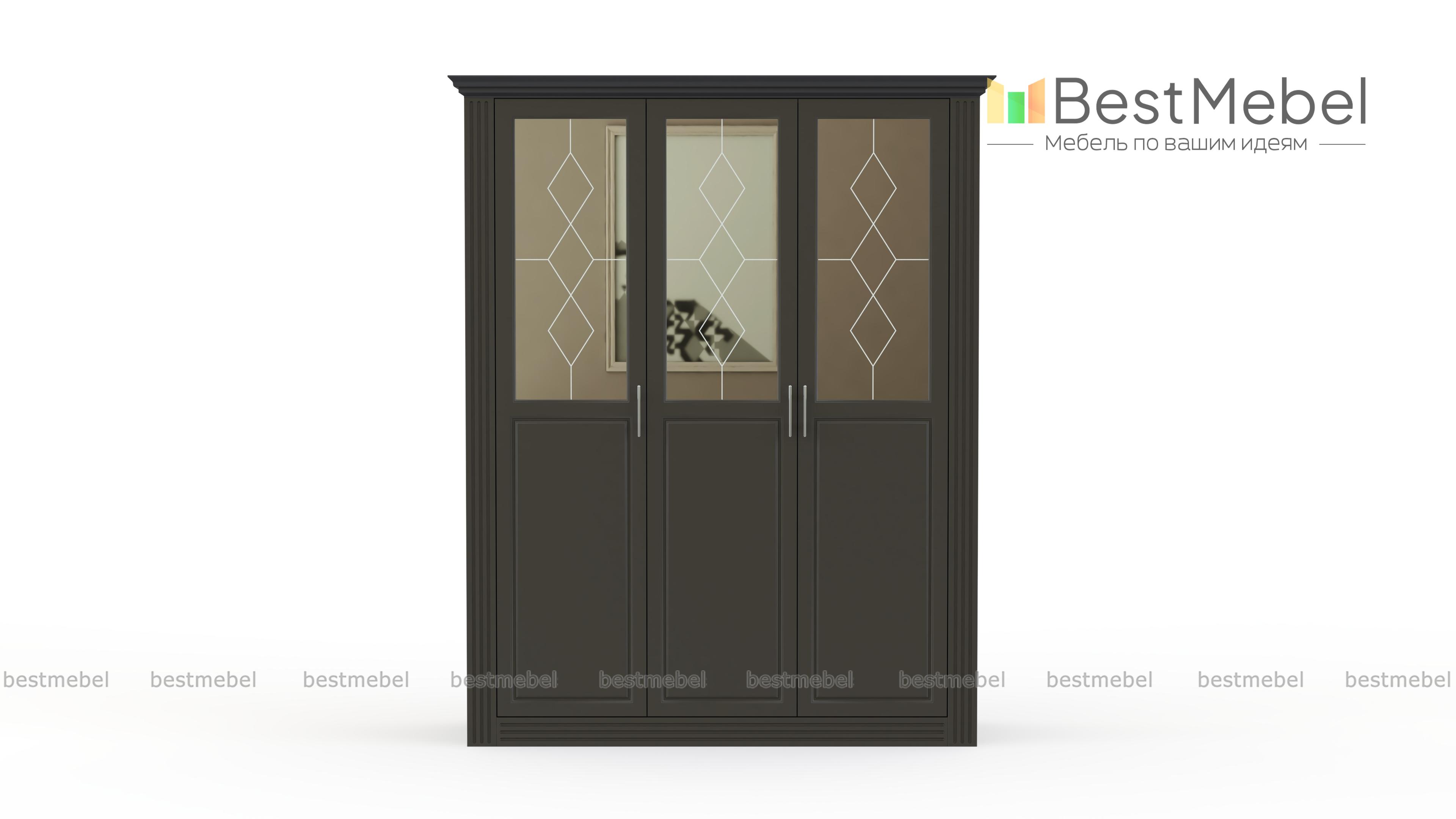 Шкаф распашной Классика 8 BMS - Фото