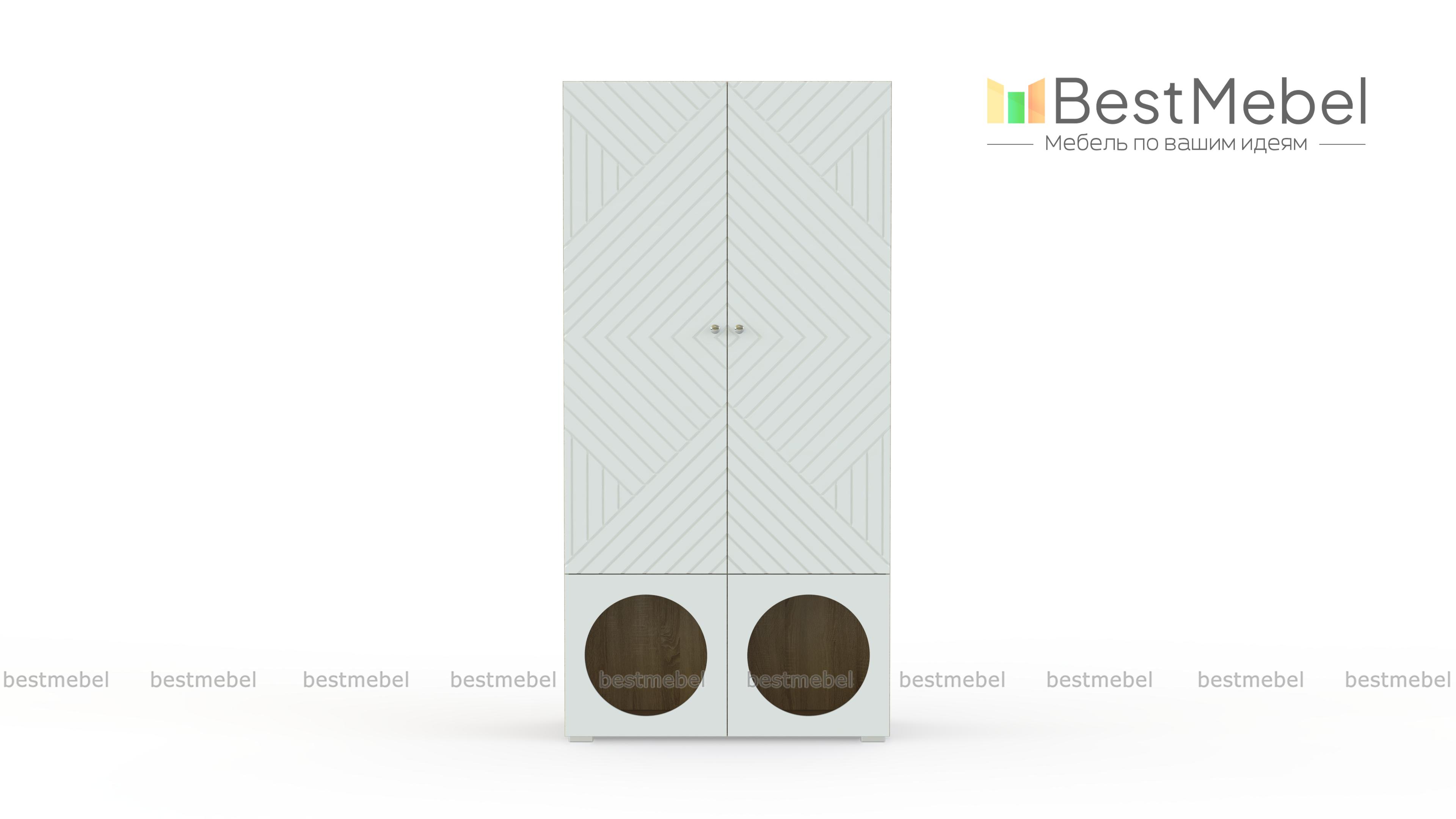 Шкаф распашной Авелин 17 BMS - Фото