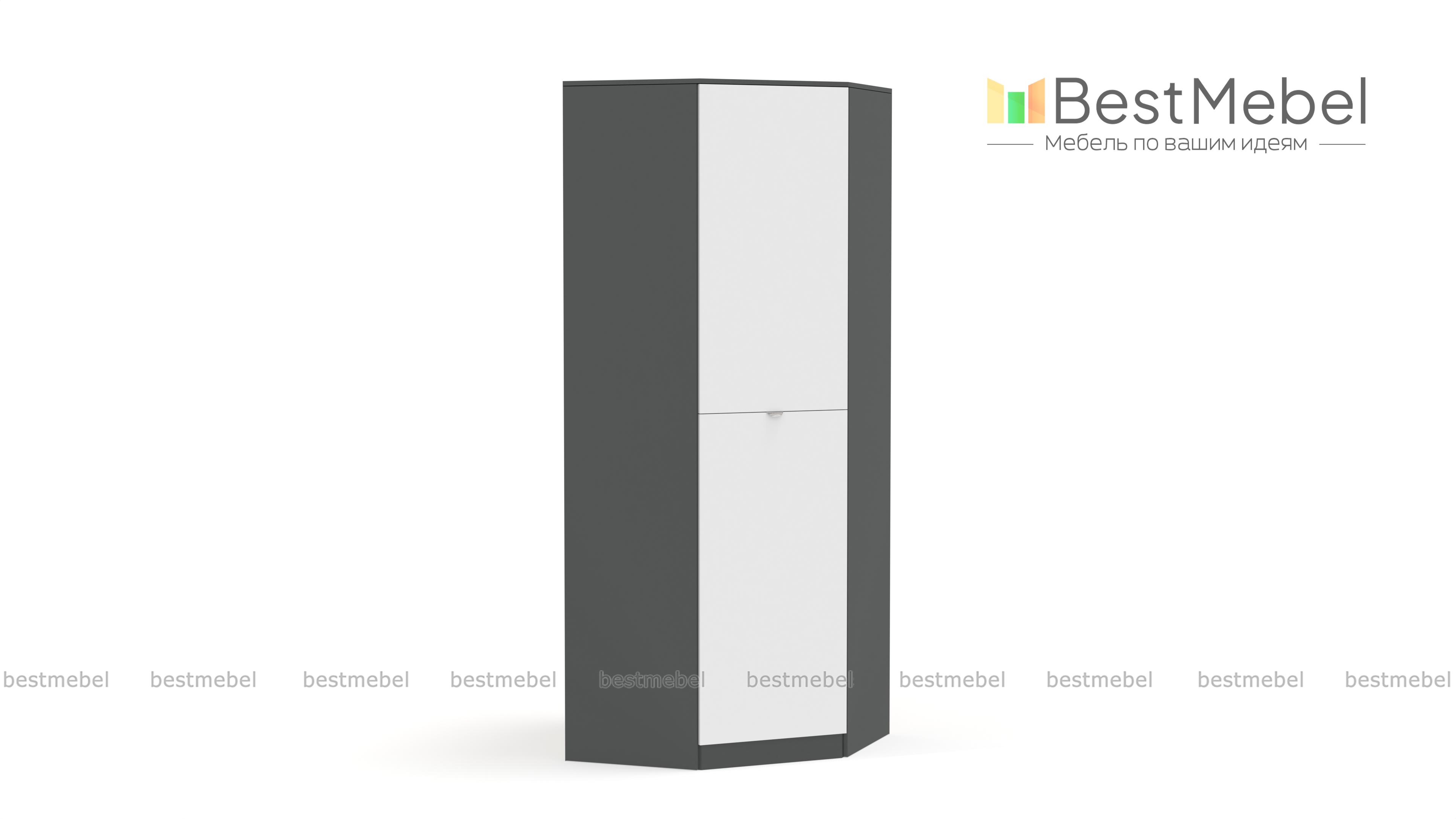 Шкаф угловой Uno BMS - Фото