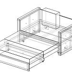 Диван Юго М 4 BMS(Выкатной 3 секции)