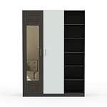 Шкаф с зеркалом Анастасия 4 BMS - Фото 3