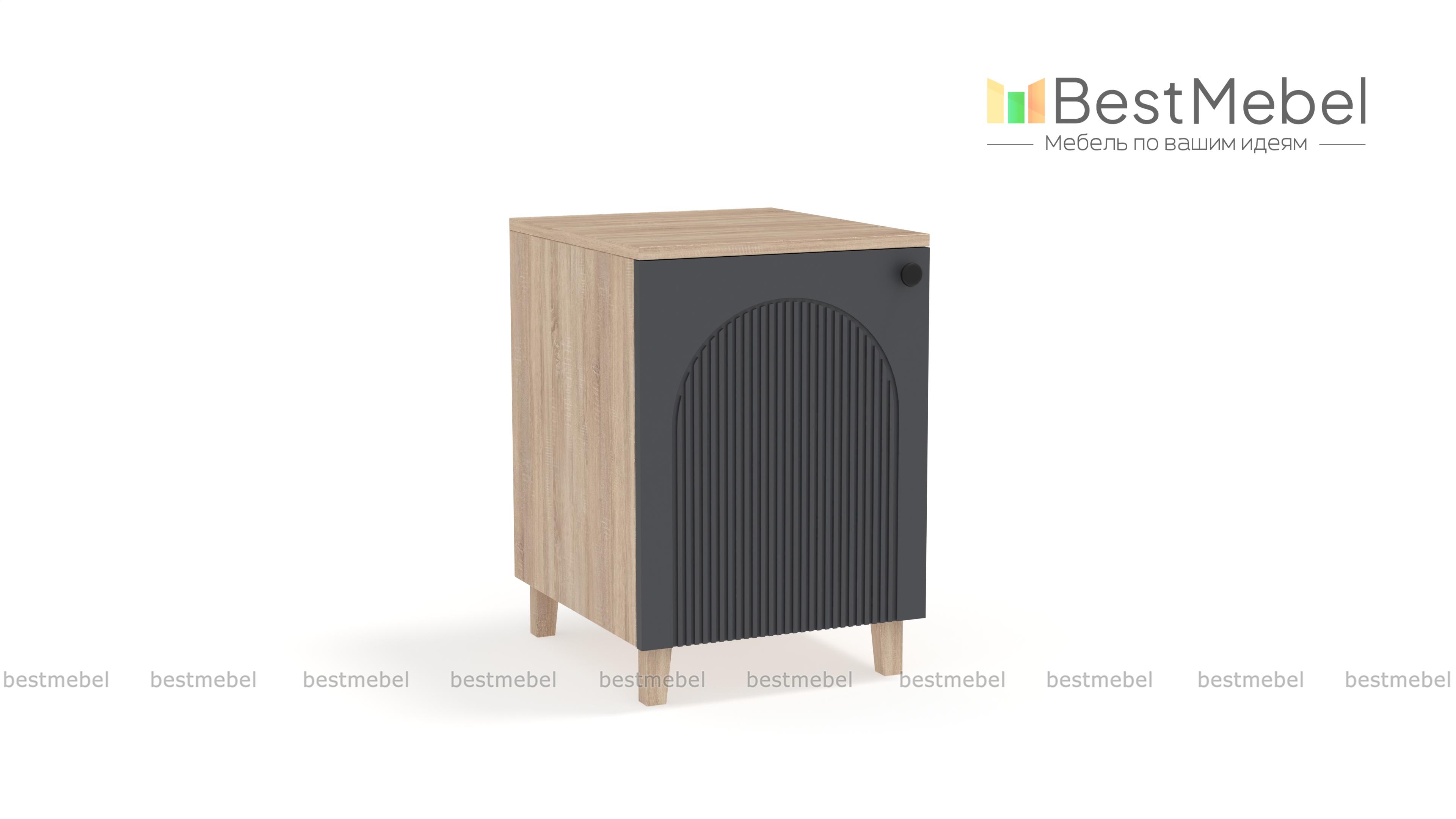 Тумба прикроватная Рене 1 BMS - Фото