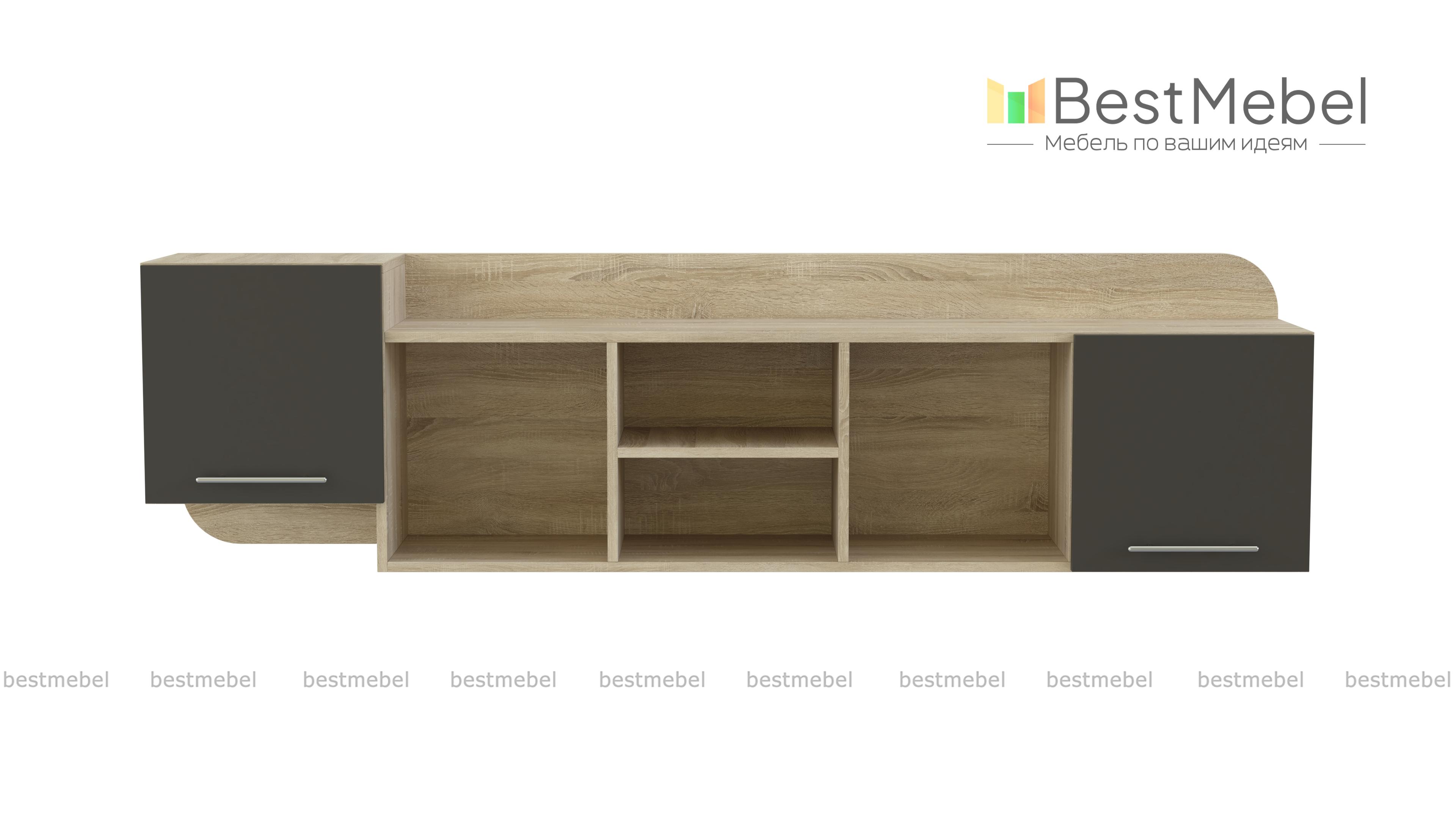 Полка навесная Нота 4 BMS - Фото