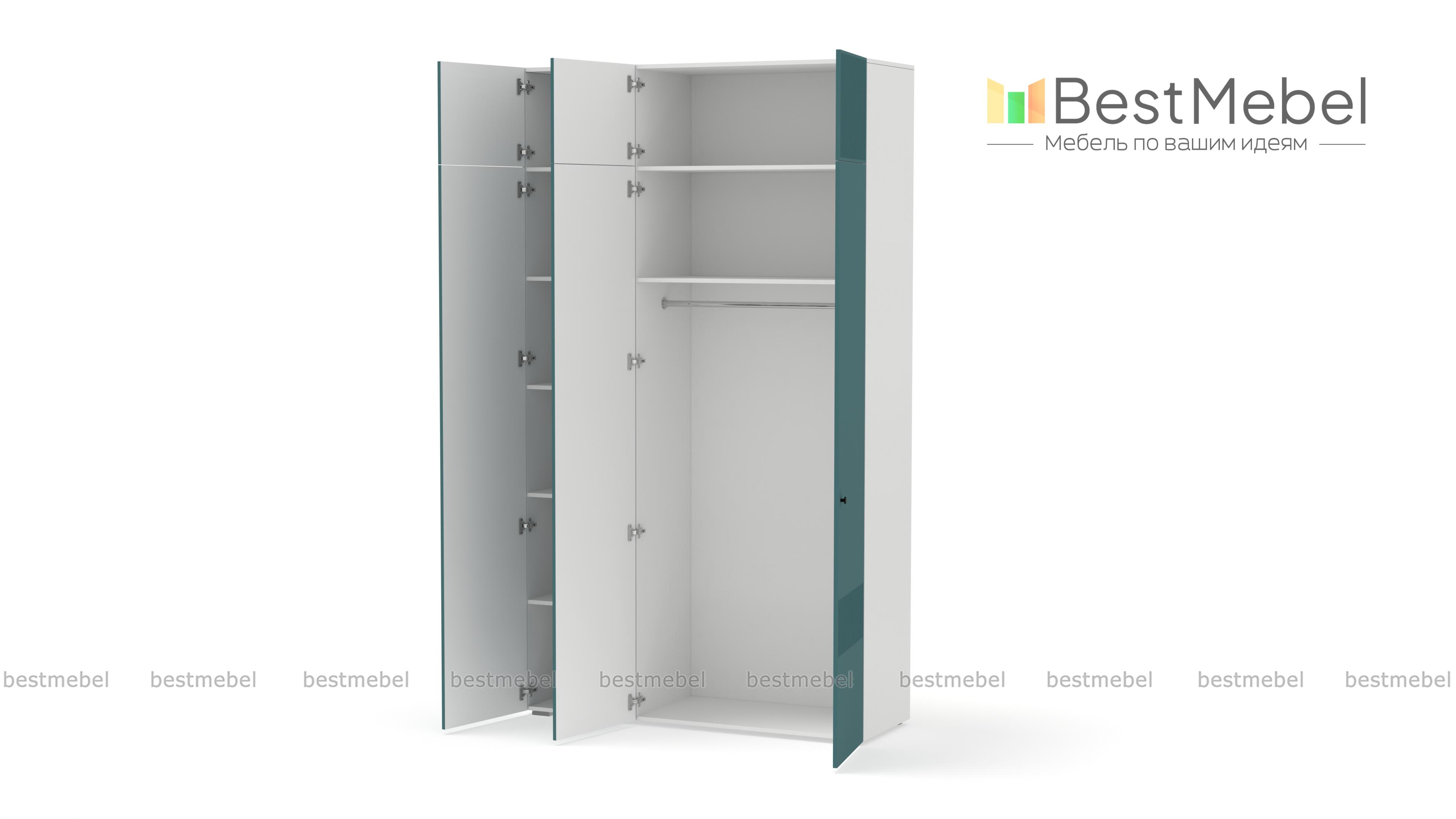 Шкаф распашной Джосс 9 BMS - Фото