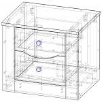 Схема сборки Тумба прикроватная Ева-10 BMS