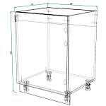 Схема сборки Шкаф нижний под мойку Анаис BMS