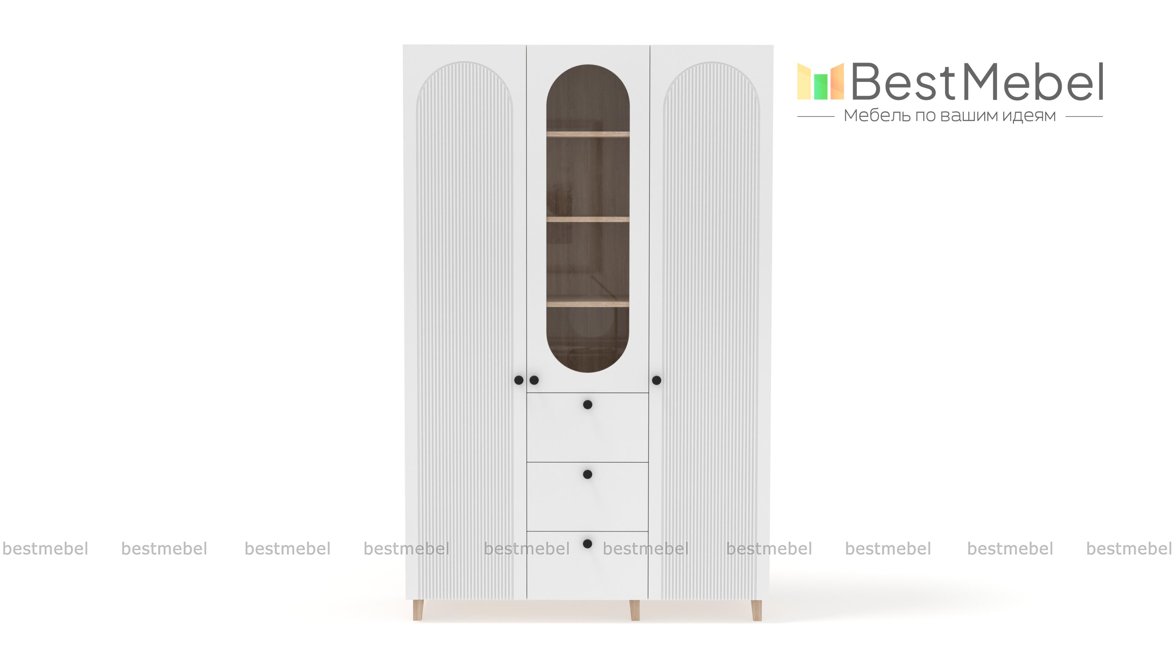 Шкаф распашной Рене 10 BMS - Фото