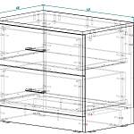 Прикроватная тумба Венеция 5 BMS