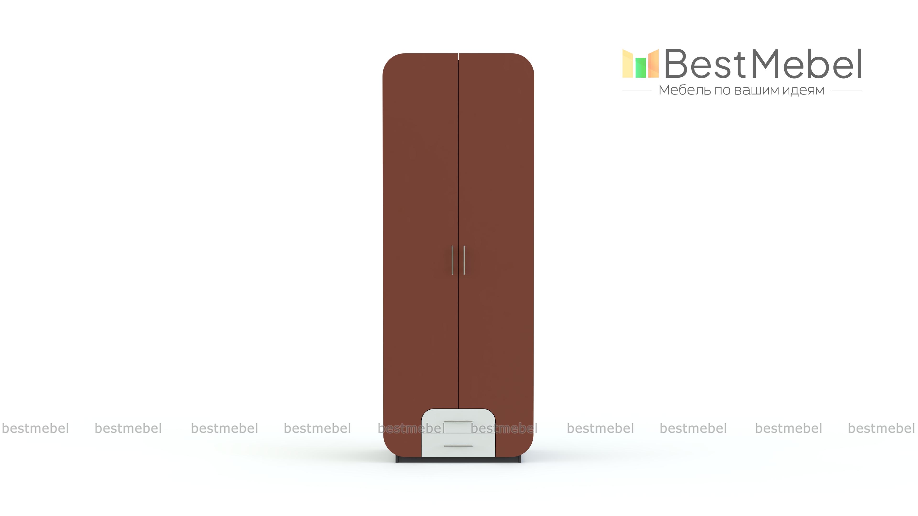 Распашной шкаф Модерно 3.1 BMS - Фото