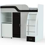 Кровать-чердак с рабочей зоной Мираж К22 BMS - Фото 6
