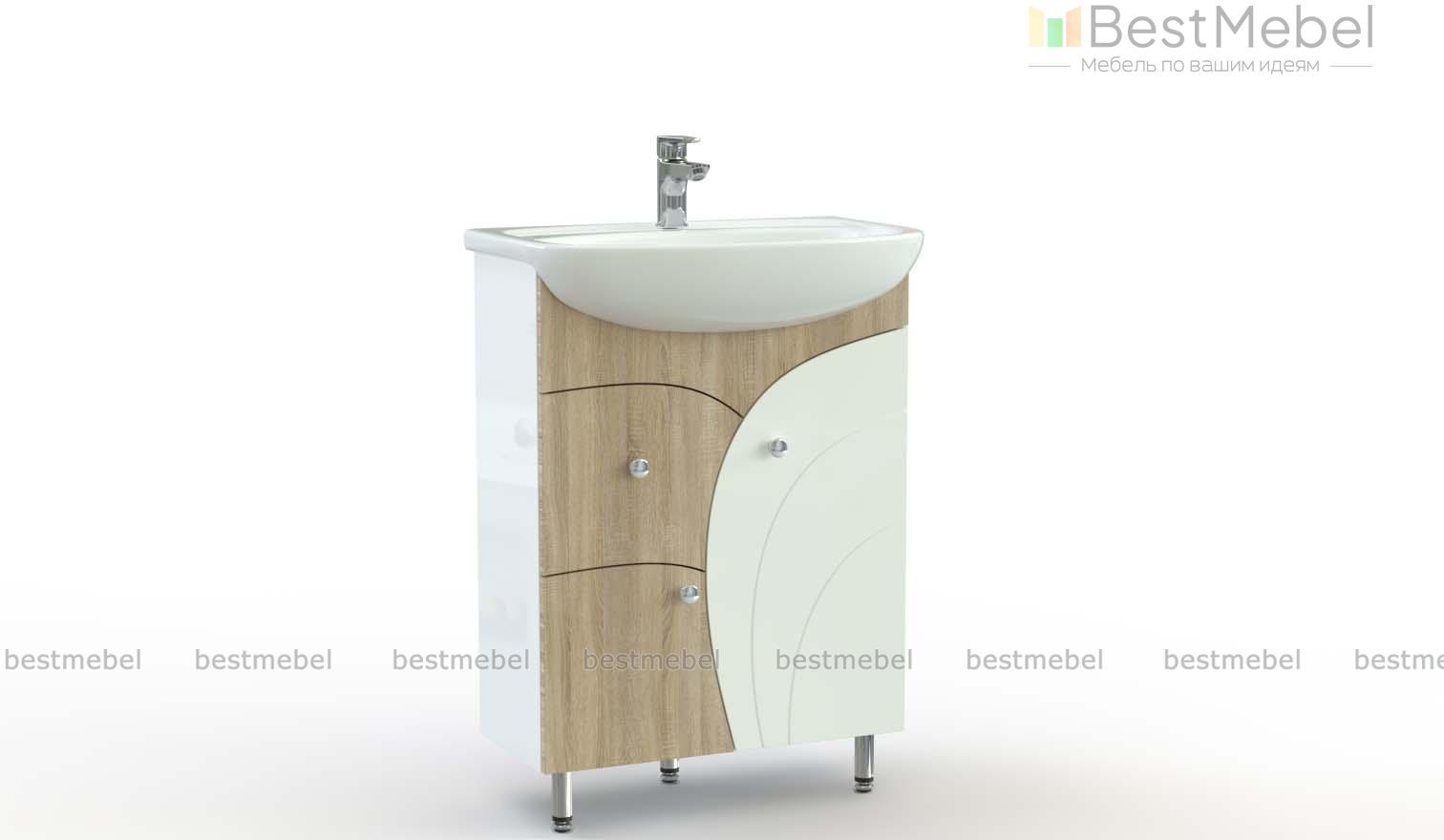 Тумба для ванной комнаты Ньют 3 BMS - Фото