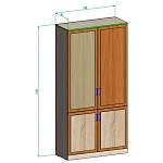 Шкаф книжный 2 №3