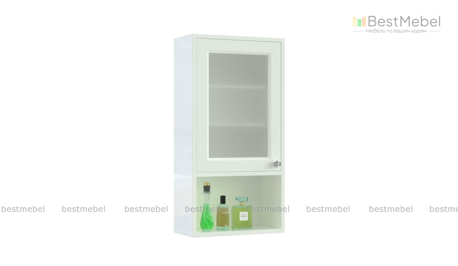 Подвесной шкаф в ванную Хельга 4 BMS