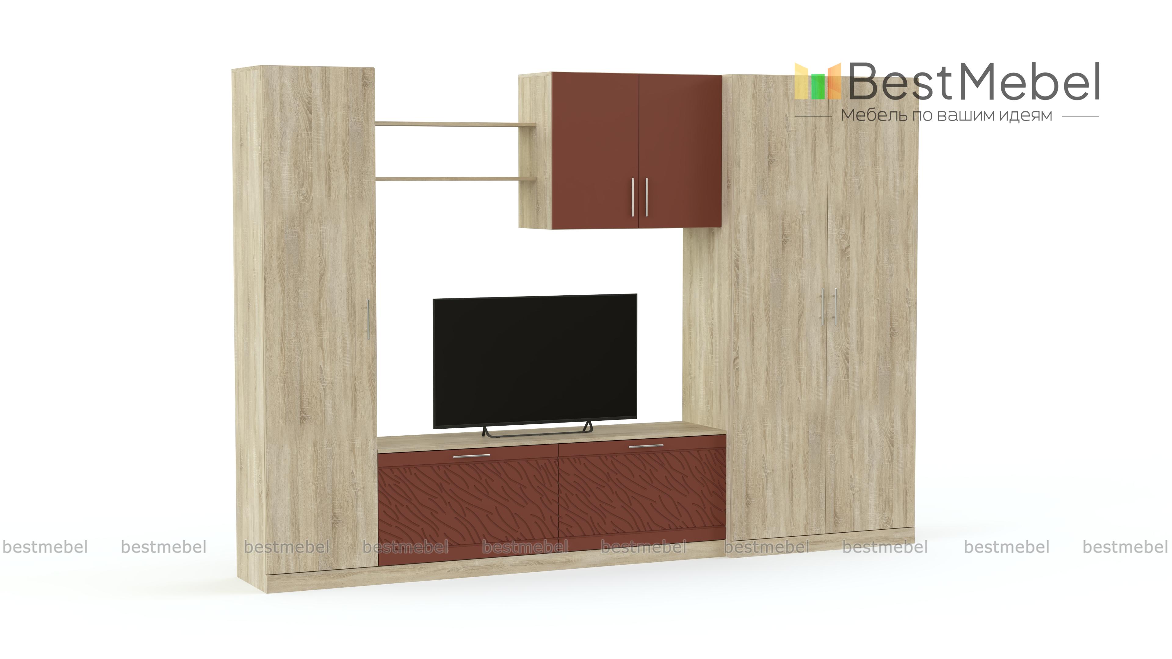 Стенка Вельвет 14 BMS - Фото