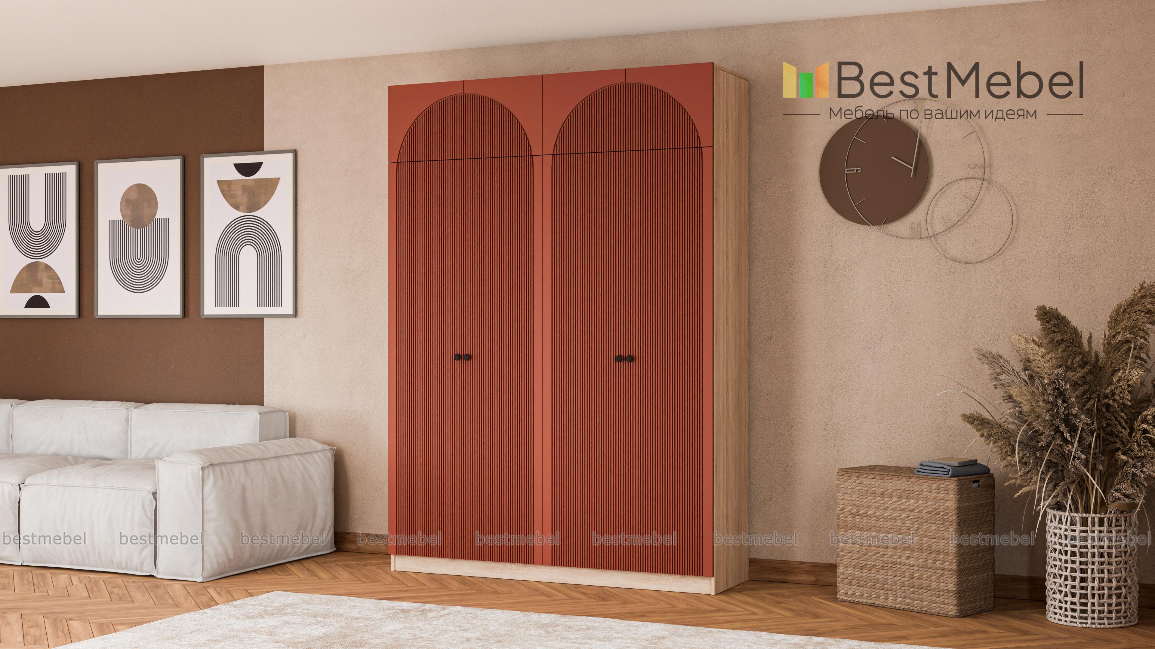 Шкаф распашной Вивьен 10 BMS - Фото