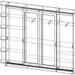 Схема сборки Шкаф-купе Стелла 2 BMS
