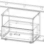 Схема сборки Секция мебельная Карина КМ-7 BMS